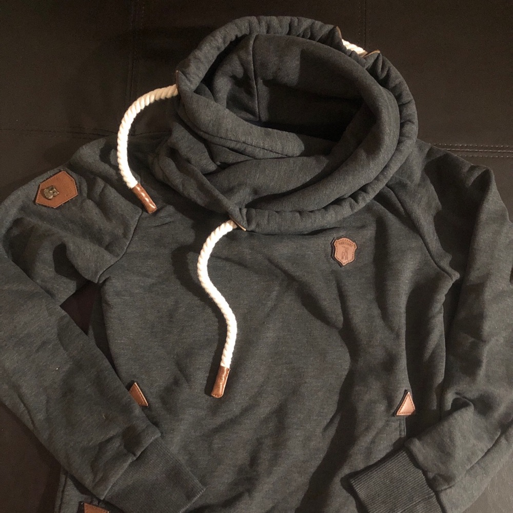 Naketano Women's M Dark Gray Sweatshirt